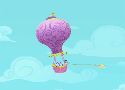 Hasbro My Little Pony Twilight Sparkle u letećem balonu 21474 - detalj