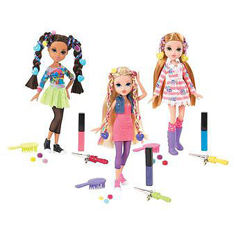 Moxie Girlz Lutka Magic hair bendy braids Bryten 111719 - detalj