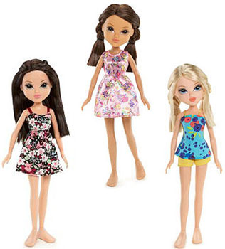 Moxie Girlz Sweet Petals Lutka Avery 518402 - detalj