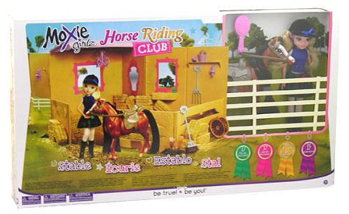 Moxie Girlz Playset Horse Riding Club - Lutka Avery i štala sa ponijem 509844 - detalj