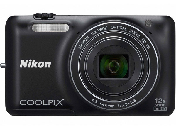 Nikon CoolPix S6600 Wi-Fi Digitalni Fotoaparat crni 17611 - detalj