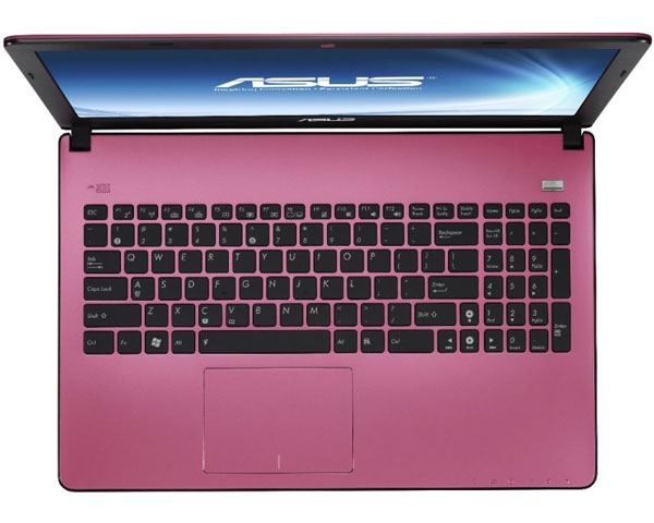 Laptop ASUS X501A-XX194H B820 pink Windows 8 - detalj