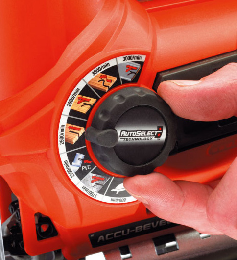 Black&Decker Ubodna Testera Autoselect® KS800S - detalj