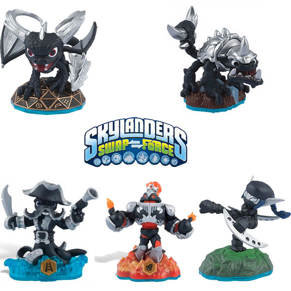 XBOX360 Skylanders SWAP Force Dark Edition Collectors Starter Pack - detalj