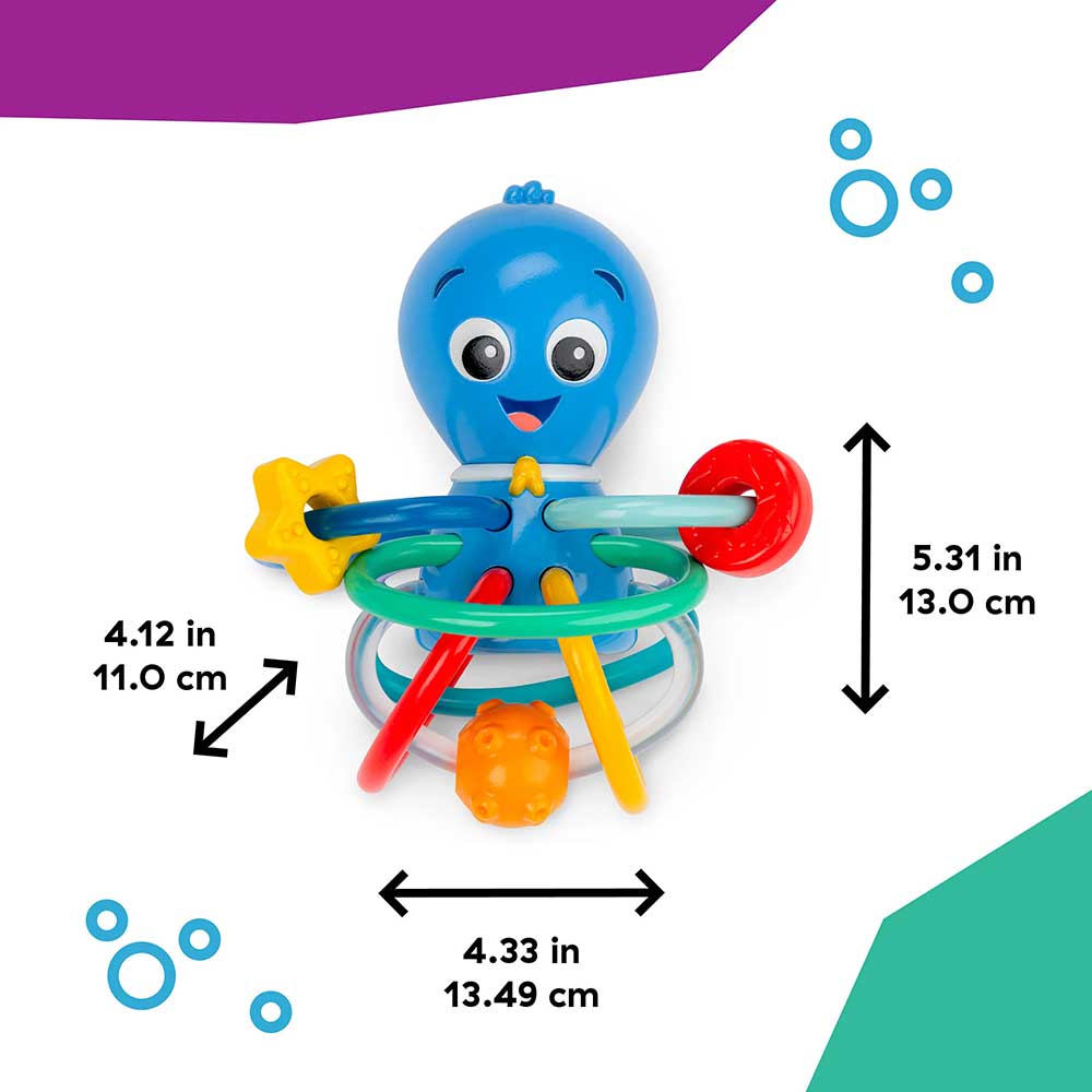 Igračka za bebe Zveckavi Oktopod Opus Baby Einstein™ 13157 - detalj