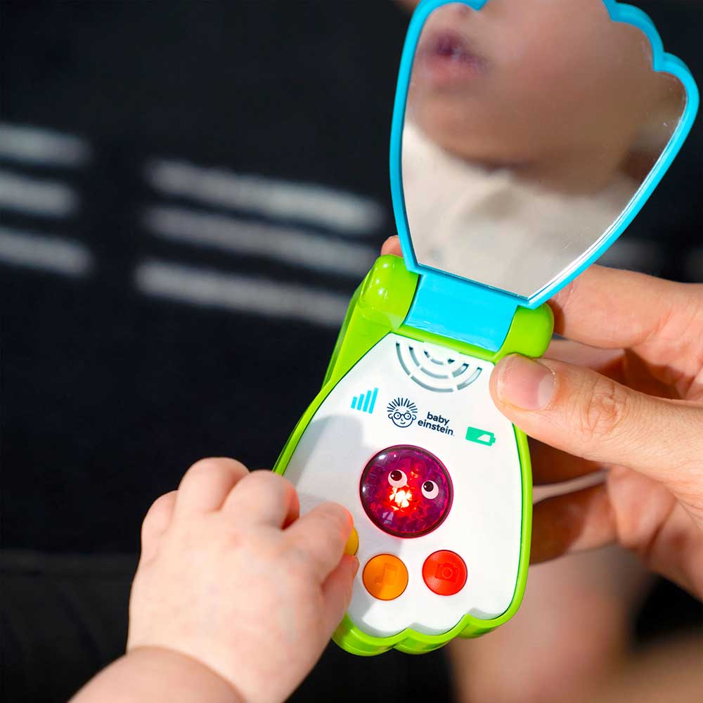 Zvučna igračka za bebe Telefon školjka Baby Einstein™ 13146 - detalj