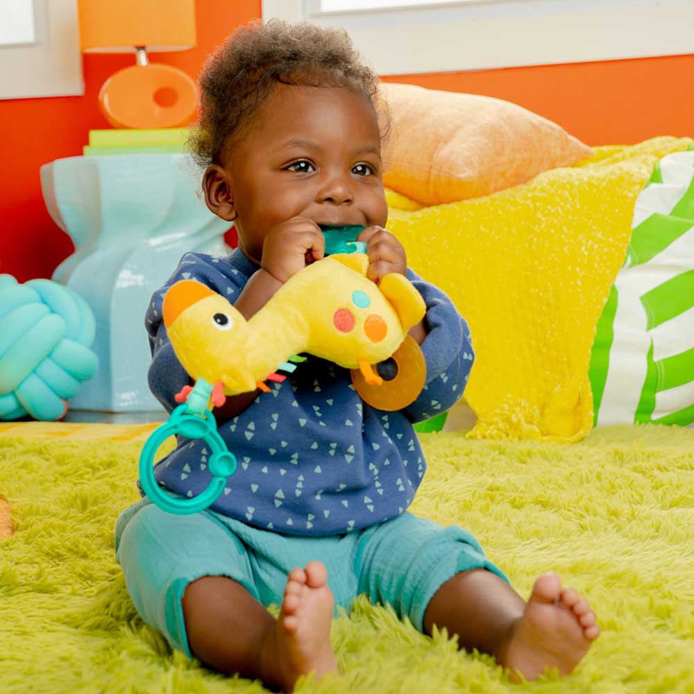 Igračka za bebe Zvečka i glodalica za zubiće Žirafa Bright Starts™ 13084 - detalj