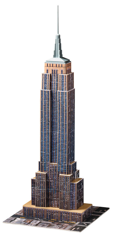 3D Puzzle slagalica Empire State Building 01-125531 - detalj