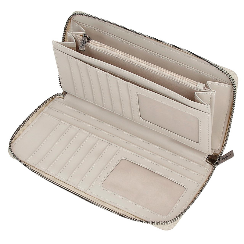 Pepe Jeans Novčanik Maddie white 76085 - detalj