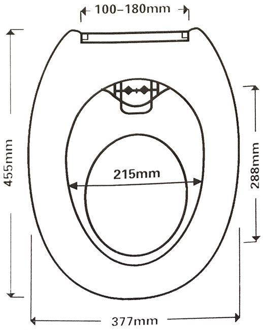 Daska za toalet za decu i odrasle - detalj