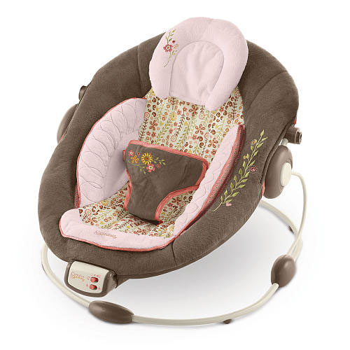 Bright Starts Bebi Ležaljka sa melodijama i vibracijom Comfort & Harmony Cinnabloom - detalj