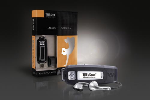 TrekStor i.Beat cebrax 512 MB - detalj