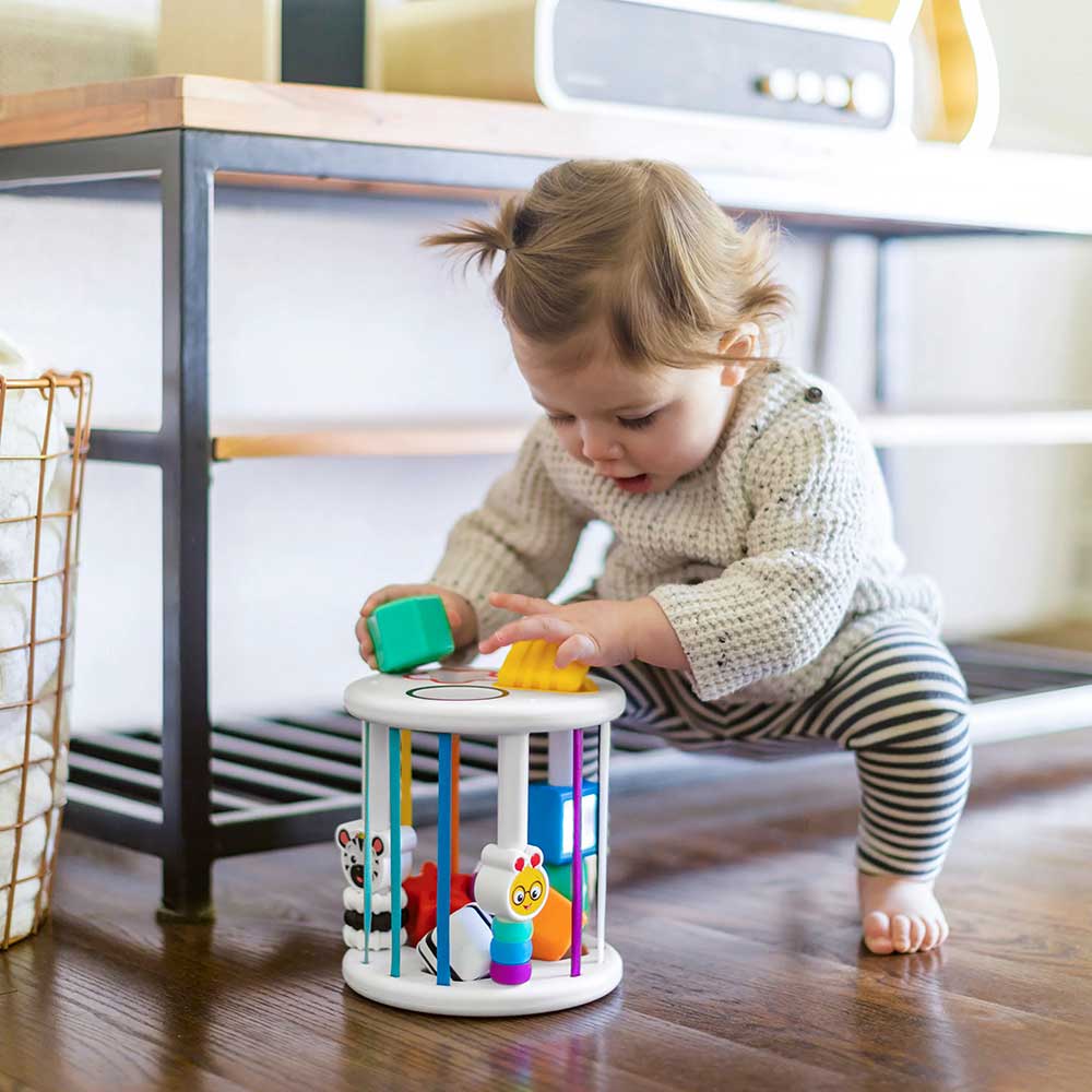 Igračka Sorter za oblike Zebra Zen i gusenica Cal Baby Einstein™ 12493 - detalj