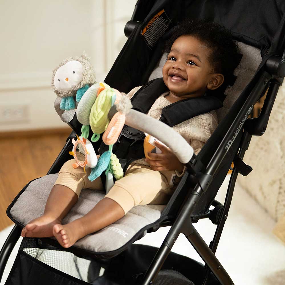 Igračka za bebe Spirala sa melodijama Sova Nally Ingenuity™ 13046 - detalj