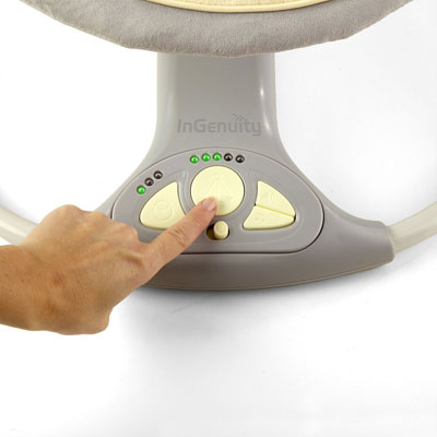 Pametna i tiha bebi ljuljaška InGenuity Briarcliff - detalj