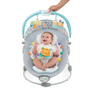 Taggies Ležaljka - baunser sa vibracijom Leafscape SKU60023 - detalj