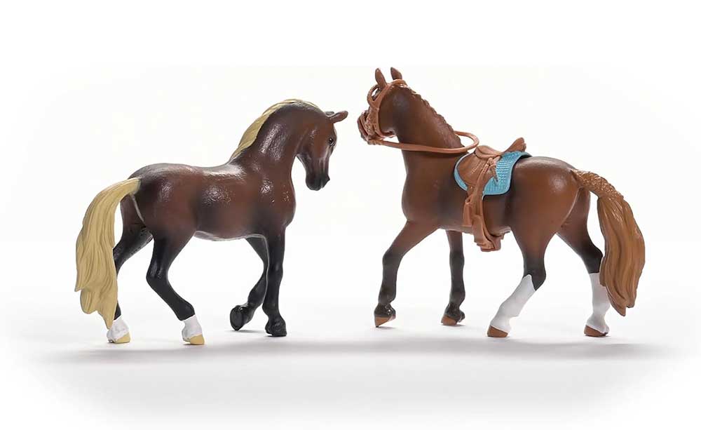 Schleich® Figure Horse Club početnički set - Konji Paso Peruano 42738 - detalj