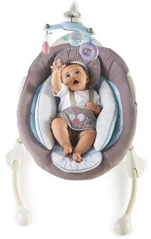 Bebi ljuljaška i ležaljka Ingenuity Cozy Coo Sumner - detalj