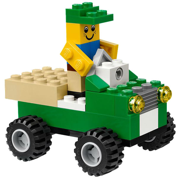 LEGO® Briks and More Kreativna Kutija 607 kockica LE10662 - detalj
