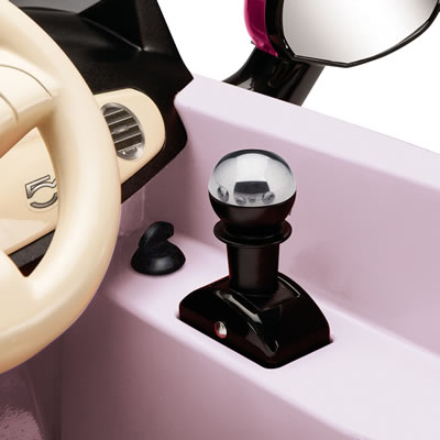Peg Perego Kabriolet na akumulator Fiat 500 pink IGED1162 - detalj