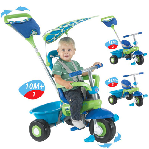 Smart Trike Dečji tricikl 3u1 Fresh BG 1460907 - detalj