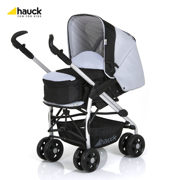 Hauck Trio set - Kolica sa nosiljkom i autosedištem Eagle Caviar Silver 5050042 - detalj