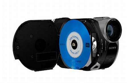 Sony DCR-DVD106 - DVD kamkorder - detalj