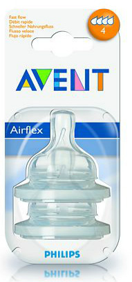 Avent Cucla sa tri otvora i srednjim protokom - Classic 3m+ - detalj