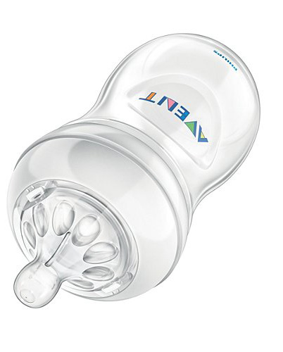 Avent Plastična flašica Natural 125ml sa cuclom za novorođenče 0m+ - detalj