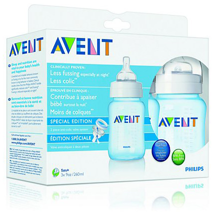 Avent Plastična flašica Classic 260ml sa cuclom sa sporim protokom 1m+ - detalj