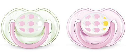 Avent Klasična cucla varalica 0-6 meseci 2 kom. - detalj