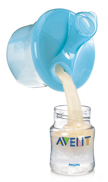 Avent Dozer za mleko u prahu - formulu - detalj