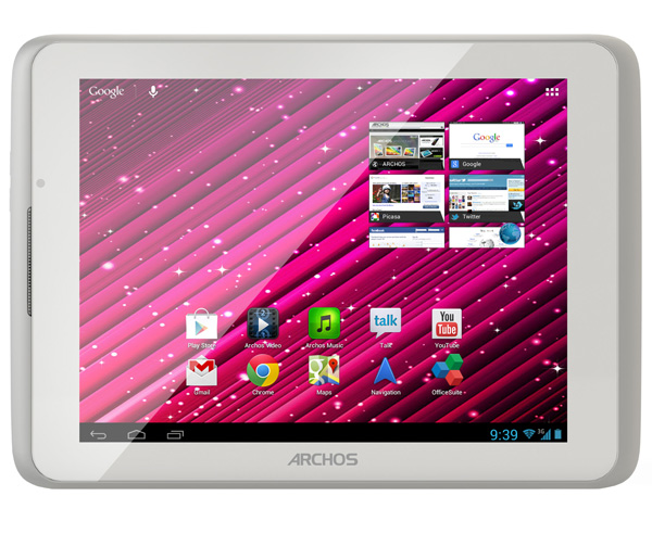 Tablet računar Archos 80 Xenon 4GB 3G 502380 - detalj