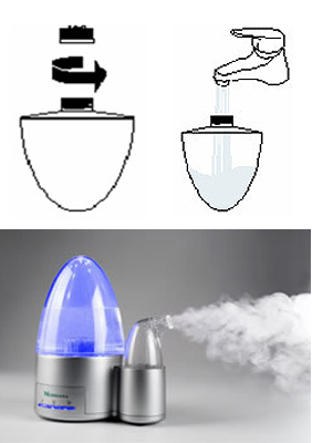 MEDISANA ovlaživač vazduha MEDIBREEZE - detalj