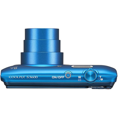 Nikon Digitalni Fotoaparat Coolpix S3600 Plavi - detalj