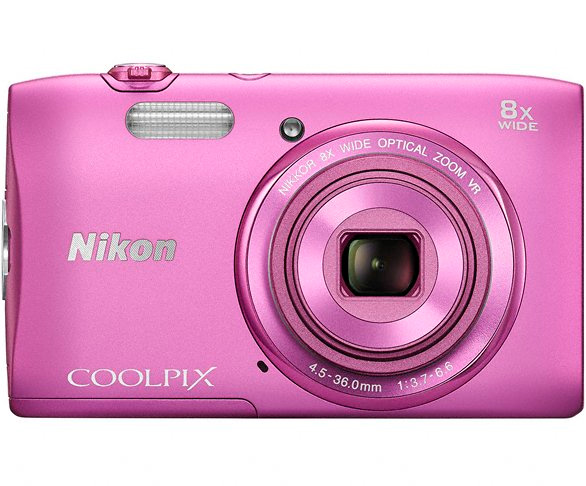 Nikon Digitalni Fotoaparat Coolpix S3600 Pink - detalj
