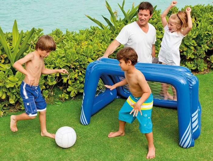 2 Gola za vaterpolo ili fudbal + 2 Lopte - detalj