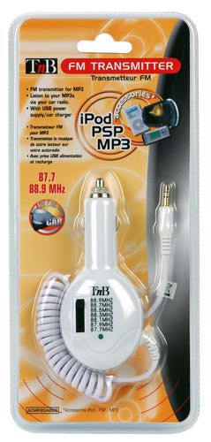 TNB MP3/FM Transmitter za automobil sa USB punjačem - ACMP034088 - detalj