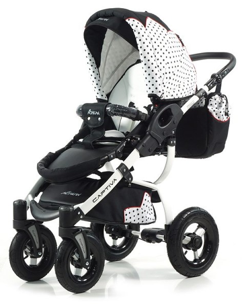 Tako Kolica za bebe Captiva 2u1 Set Polka Dots 03 - detalj