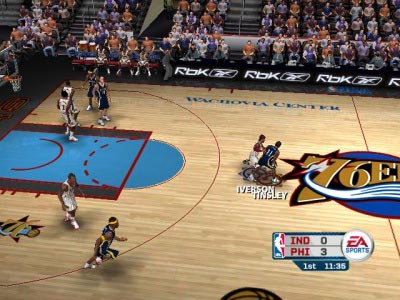 EA - NBA Live 08 - PlayStation 2 - detalj