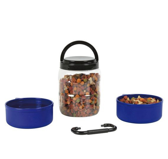 Trixie Posude i kontejner za hranu za ljubimce - putni set 2491 - detalj
