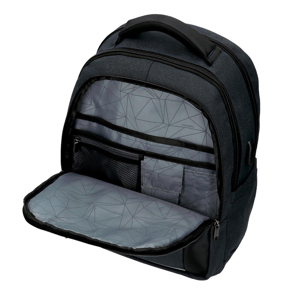 Movom Ranac 44cm za laptop Trimmed navy 51727 - detalj