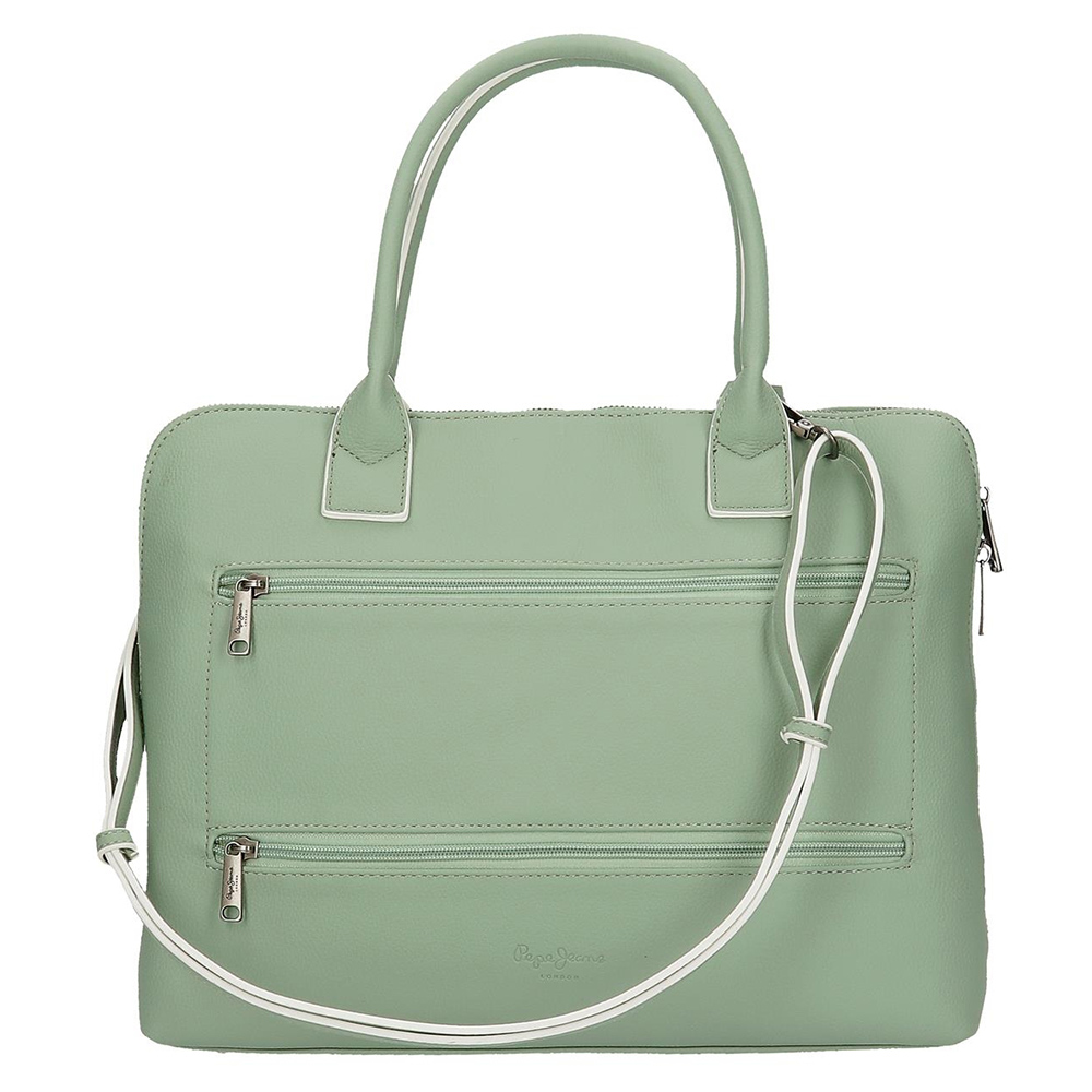 Pepe Jeans Torba za laptop Jeny mint 70160 - detalj