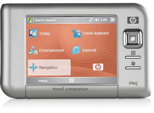 HP IPAQ RX5710 TravelCompanion - detalj