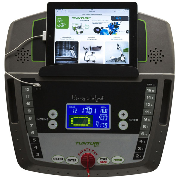 Motorna traka za trčanje Tunturi Pure Run 1.1 - detalj