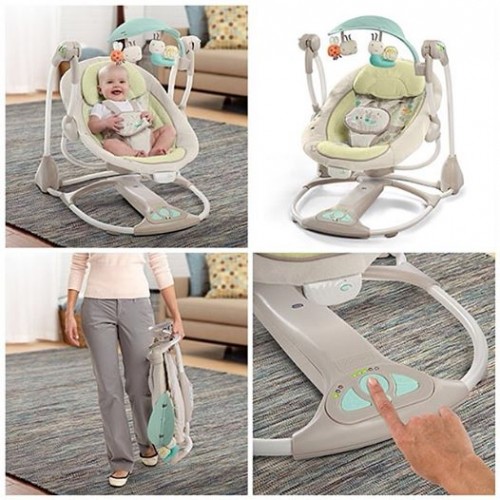 InGenuity 2u1 Ljuljaska i Ležaljka sa vibracijom Seneca - detalj