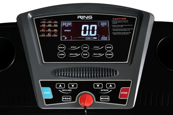 Traka za trčanje sa 2 motora RX 16-B PLUS (B) New Design - detalj