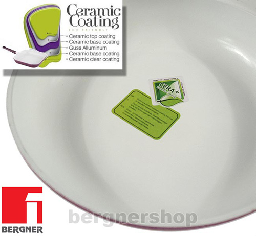 Bergner Keramički tiganj sa poklopcem 28cm Vioflam BG-1974 - detalj