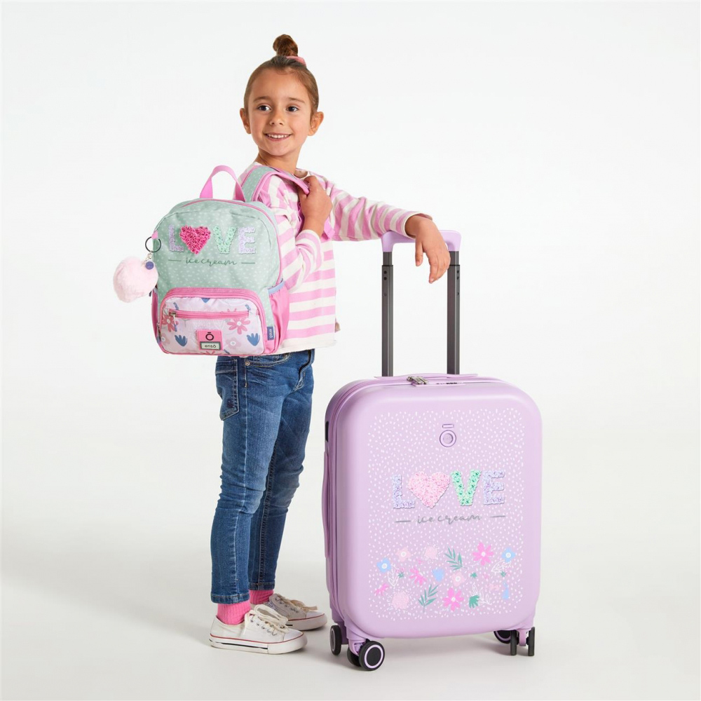 Ranac za devojčice 28cm Enso Love Ice Cream 95622 - detalj