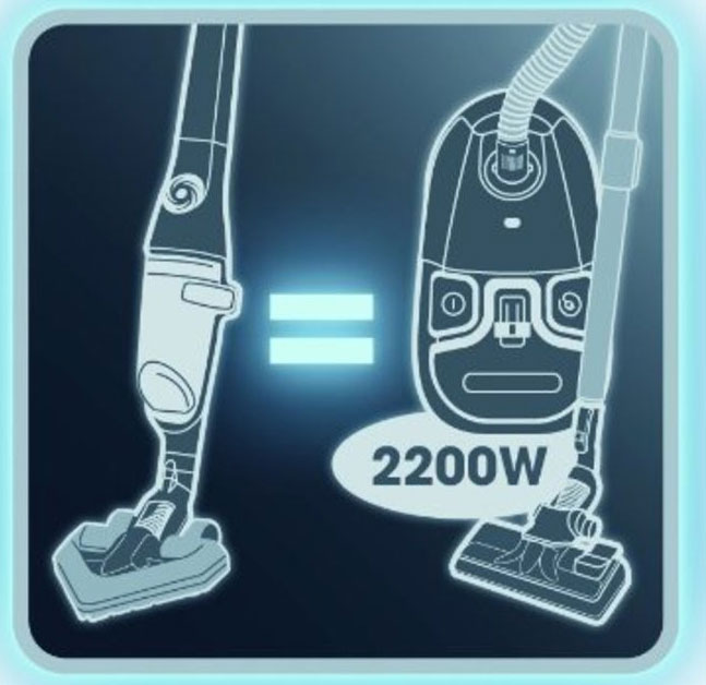 Rowenta Air Force Bežični Aku Usisivač RH8771 - detalj